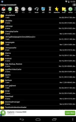 File Manager android App screenshot 1